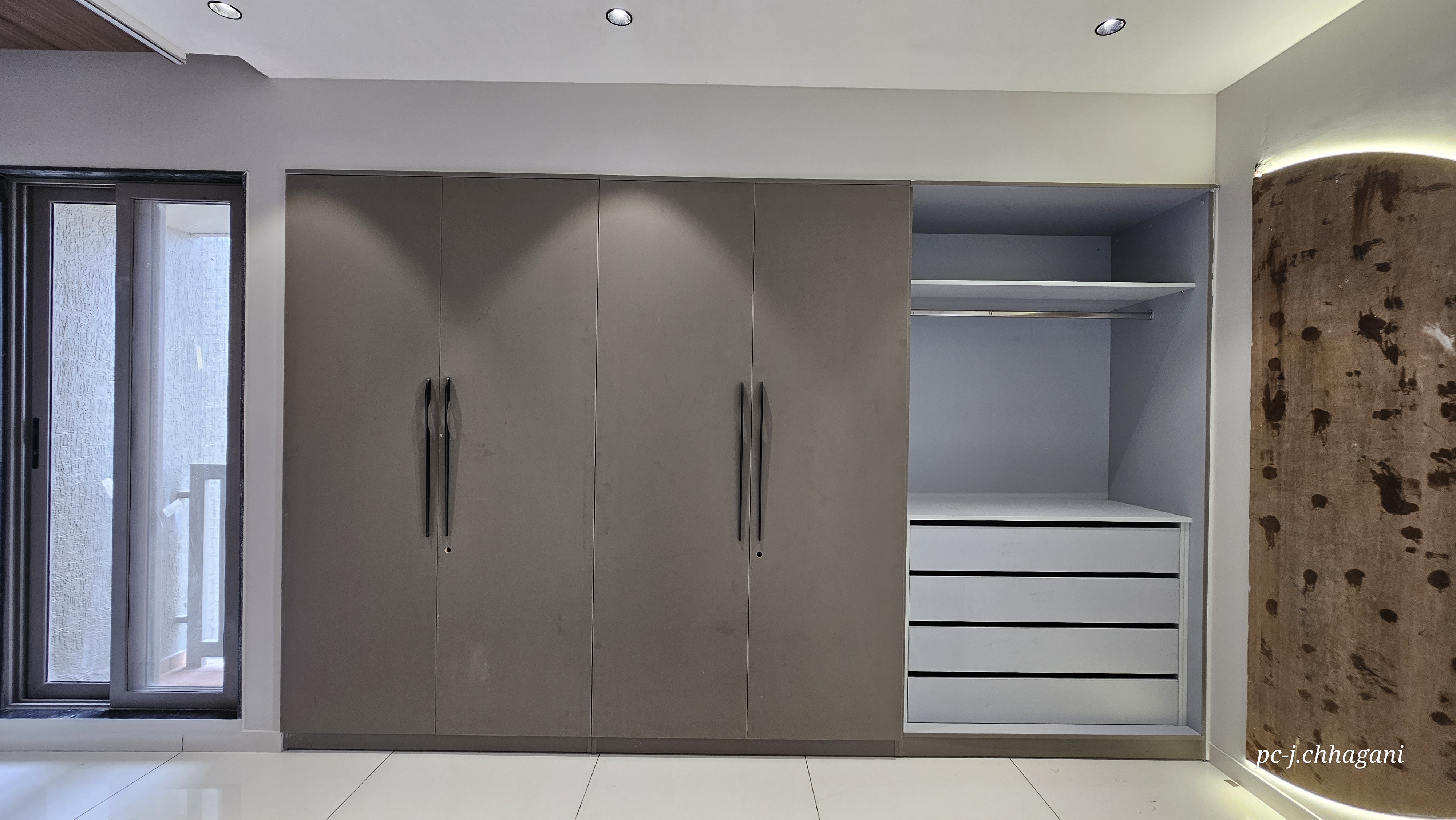 Wardrobe - Interior detail by Bosk Furniture